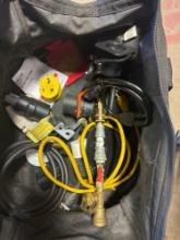 Craftsman tool bag with RV plugs and other items