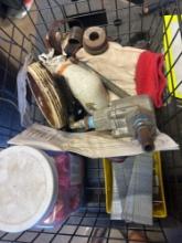 Denatured alcohol, wire nuts, gloves, clamp, oil changing aid and more