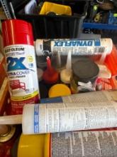 Spray foam, paint and more