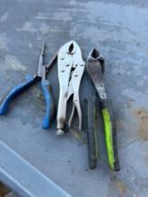 Needle nose pliers side, cutters, vice grips Three times the money