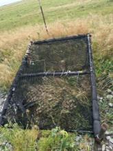 Piece of black fencing