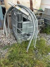 Metal container with misc metal items Buyer responsible loading and moving