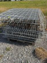 Shelving for metal racks 43 x 44