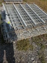 Shelving for metal racks 43 x 44