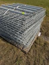 Shelving for metal racks 43 x 44