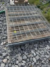 Shelving for metal racks 43 x 44