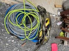 Oxygen hoses and ratchet straps