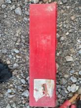 Warning triangle flare kit
