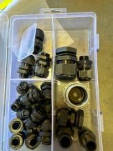 Waterproof adjustable NPT cable gland