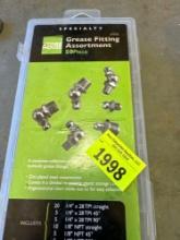 Grease fitting assortment