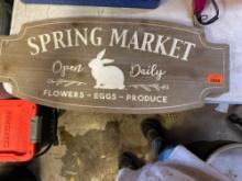 Market sign measurements in photos