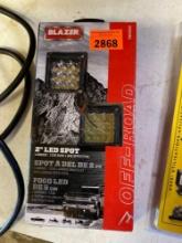 2" LED spot lights for vehicle