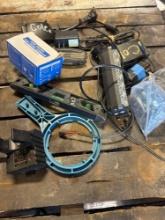Light bar, level, chargers, water level control valve and other items