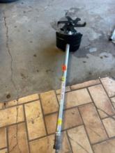 Ground tiller attachment