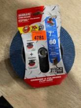 Grinding and polishing disc