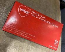 Disposable gloves size in photos