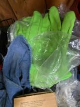 Test gauge and gloves