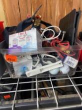 Purple primer, pvc cement, water pump, golf balls, teflon tape, and much more