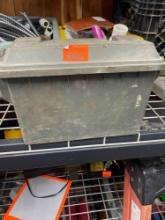 Ammo box with gauges and misc items