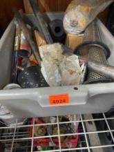 Black pipe, metal filters, gauges and other items