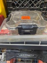 Hose repair kit, and husky box with misc items