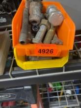Nuts, bolts, steel fence wire, Black pipe fittings