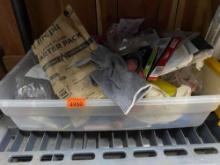 Fire pit starter pack, sanding disk, yeti coozie and more items