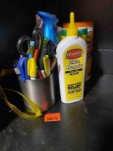Skin repair, armorAll wipes, brake parts cleaner, pens, pencils and much more