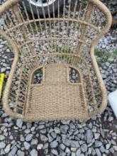 Wicker chair Measurements in photos