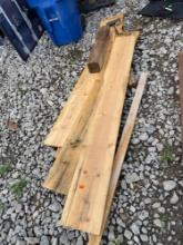 Miscellaneous pieces of wood