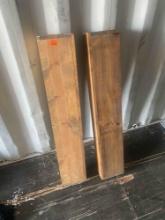 2 pieces of wood