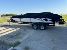 25' EliminatorEagle XP with trailer. 238.7 hrs, life vest are included.