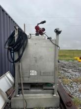 400 gallon stainless steel tank 66 x 42 48 inches Buyer to bring help to load