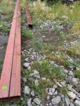 Metal beams 3 times the money Buyer to bring help to load