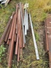 10 ft. 2 tubing and much more couple pieces of 3 inch pipes d some flat plate Buyer must bring help