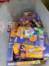 Tote with Easter egg decorating kits