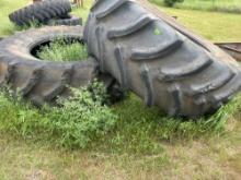 Tractor tires 710/70R 42CFO 2 times the money Buyer Must bring help to load