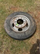 Wheel and tire