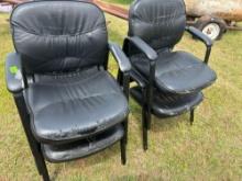 4 black chairs 4 x the money Buyer Must bring help to load