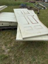 Steel doors 9 X the money Buyer Must bring help to load