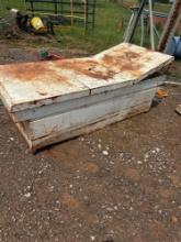 Truck bed toolbox Measurements in photo Buyer Must bring help to load