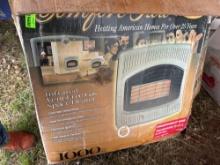 Infrared space heater