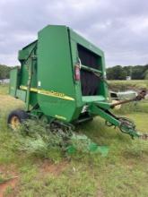 2006 model. 567 John Deere hay baler Buyer Must bring help to load