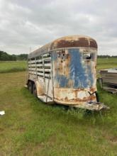 14 x 5 stock trailer Buyer Must bring help to load