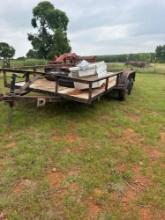 16' X 6' Trailer Buyer Must bring help to load