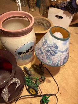 Vases baskets Lamp