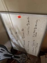 dry erase board