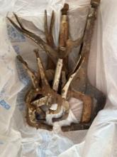 Various C clamps