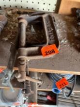 (3) C clamps