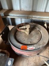 Retractable air hose reel